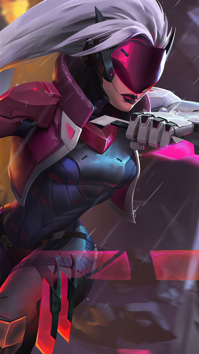 640x1136 katarina league of legends game 4k 2020 - artwork iPhone Wallpaper