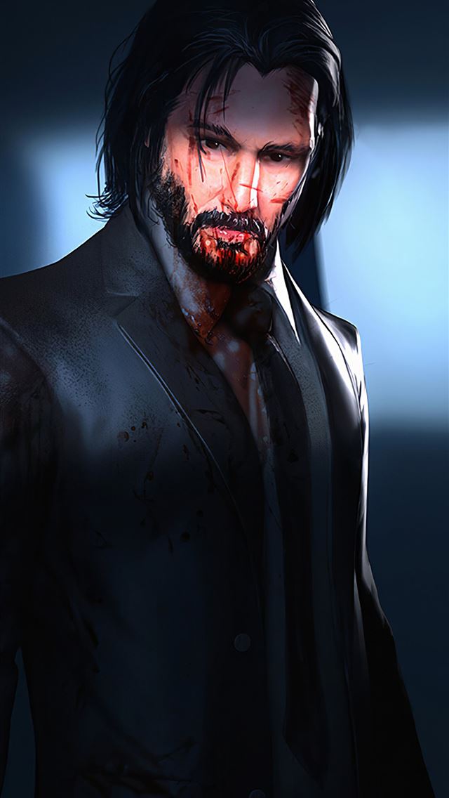 640x1136 john wick chapter 4 - artwork iPhone Wallpaper