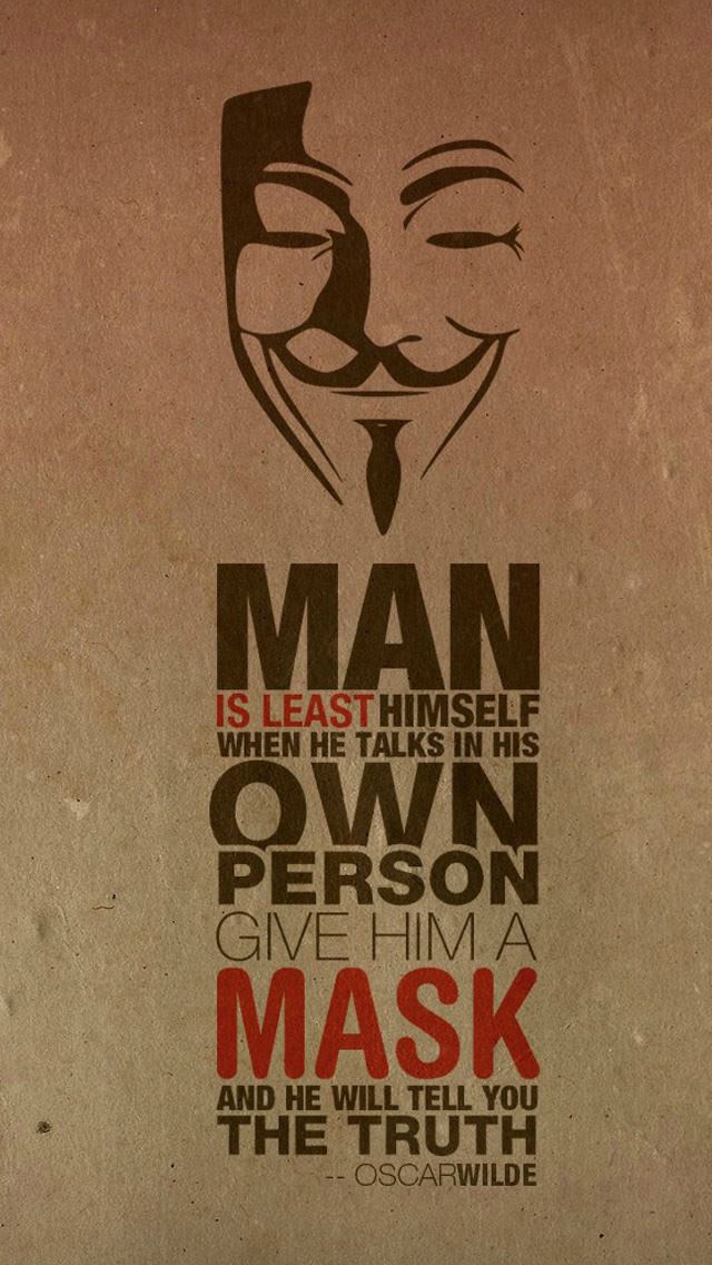 640x1136 Anonymous -  iPhone Wallpaper
