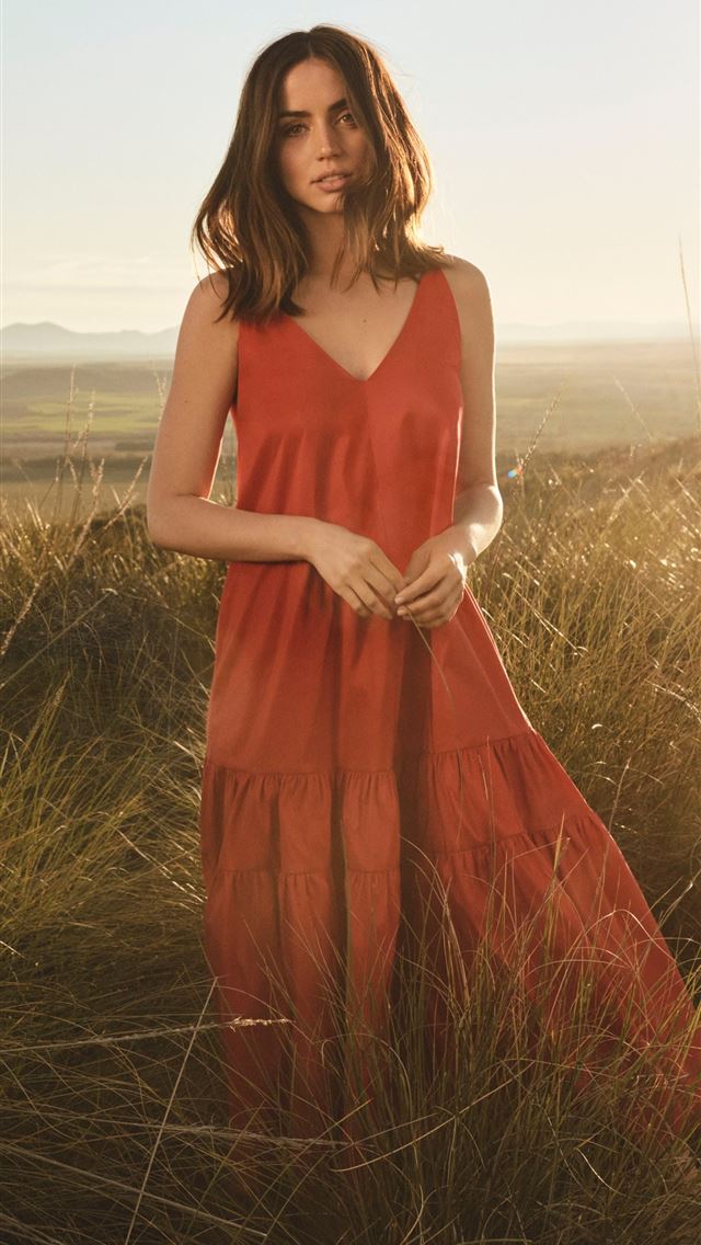 640x1136 4k ana de armas 2020 - photoshoot iPhone Wallpaper