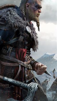assassins creed valhalla game wallpaper