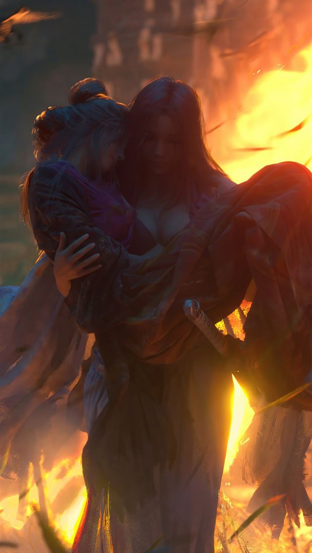 640x1136 sekiro shadows die twice fanart 4k - artstation iPhone Wallpaper