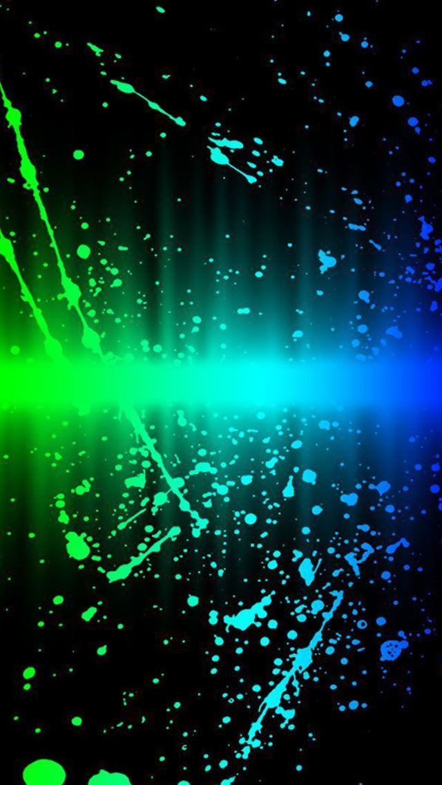 640x1136 Rainbow Splash abstract - rainbow iPhone Wallpaper
