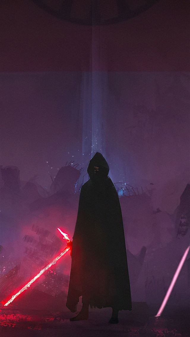 640x1136 kylo renfan art 4k - digital art iPhone Wallpaper