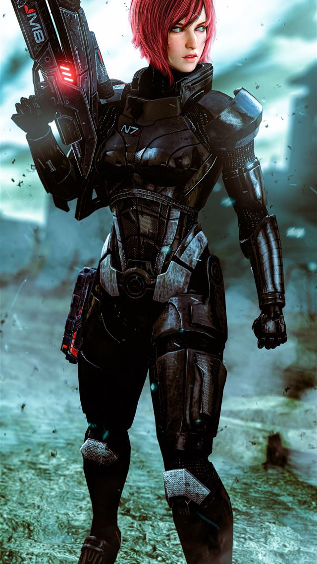 640x1136 jane in mass effect 4k - ps games iPhone Wallpaper