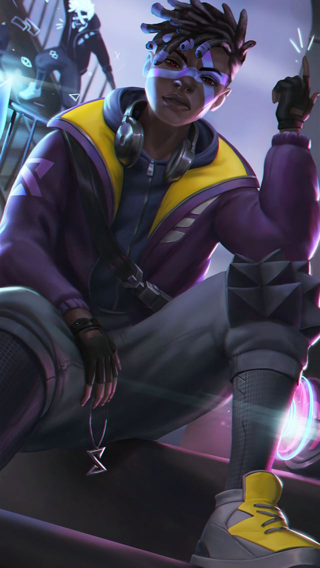 640x1136 true damage ekko fanart 4k - artist iPhone Wallpaper