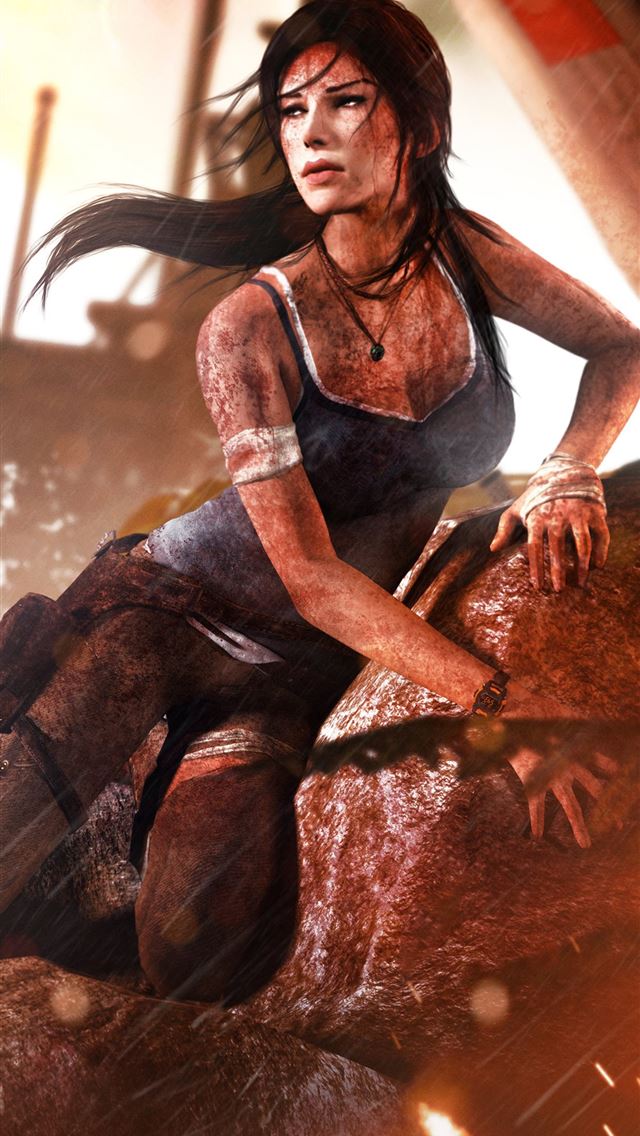 640x1136 tomb raider 2013 lara croft 4k - tomb raider iPhone Wallpaper