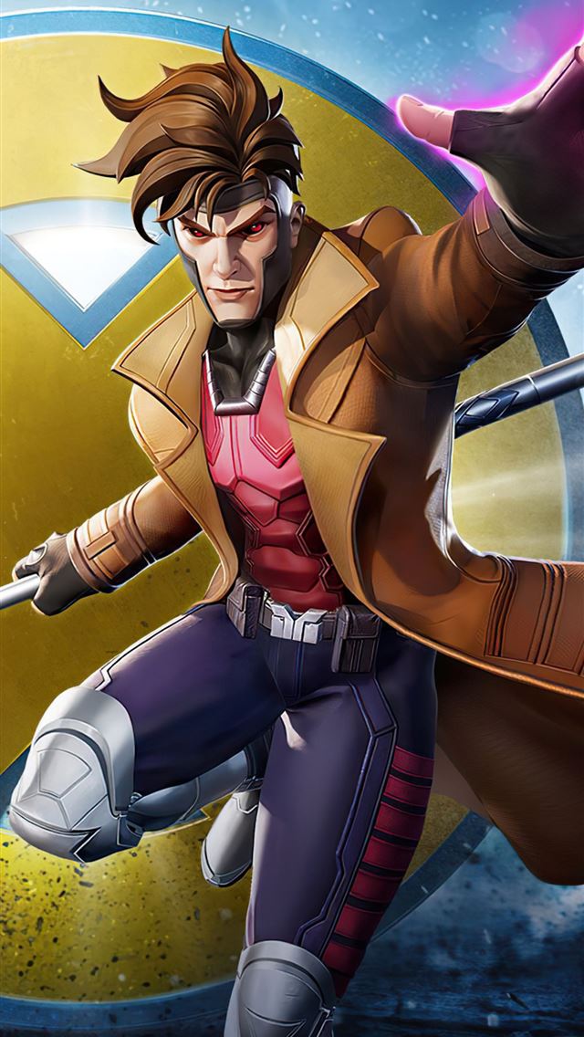 640x1136 gambit marvel super war 4k - 4k iPhone Wallpaper