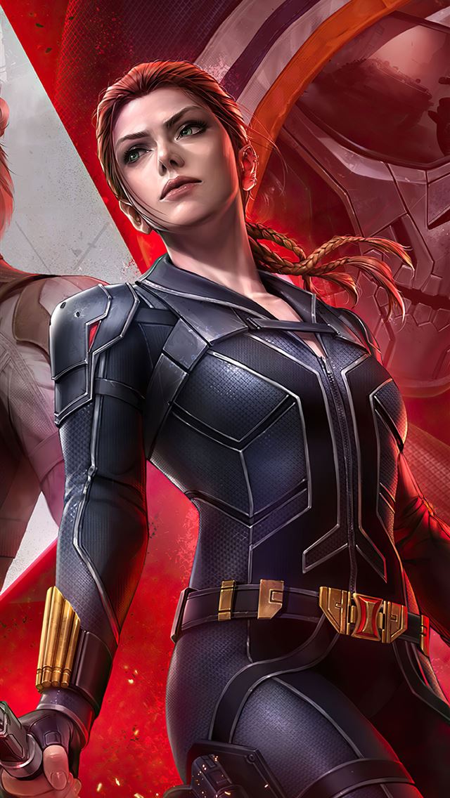 640x1136 marvel future fight black widow team 4k - black widow iPhone Wallpaper