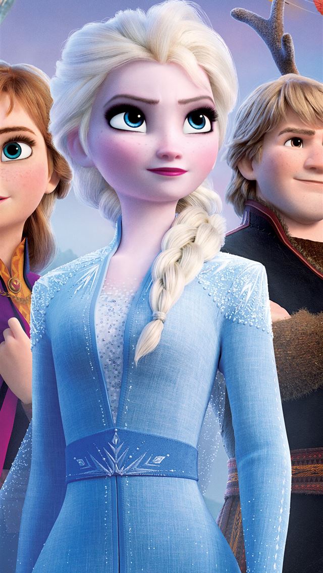 640x1136 frozen 2 10k - 2019 movies iPhone Wallpaper