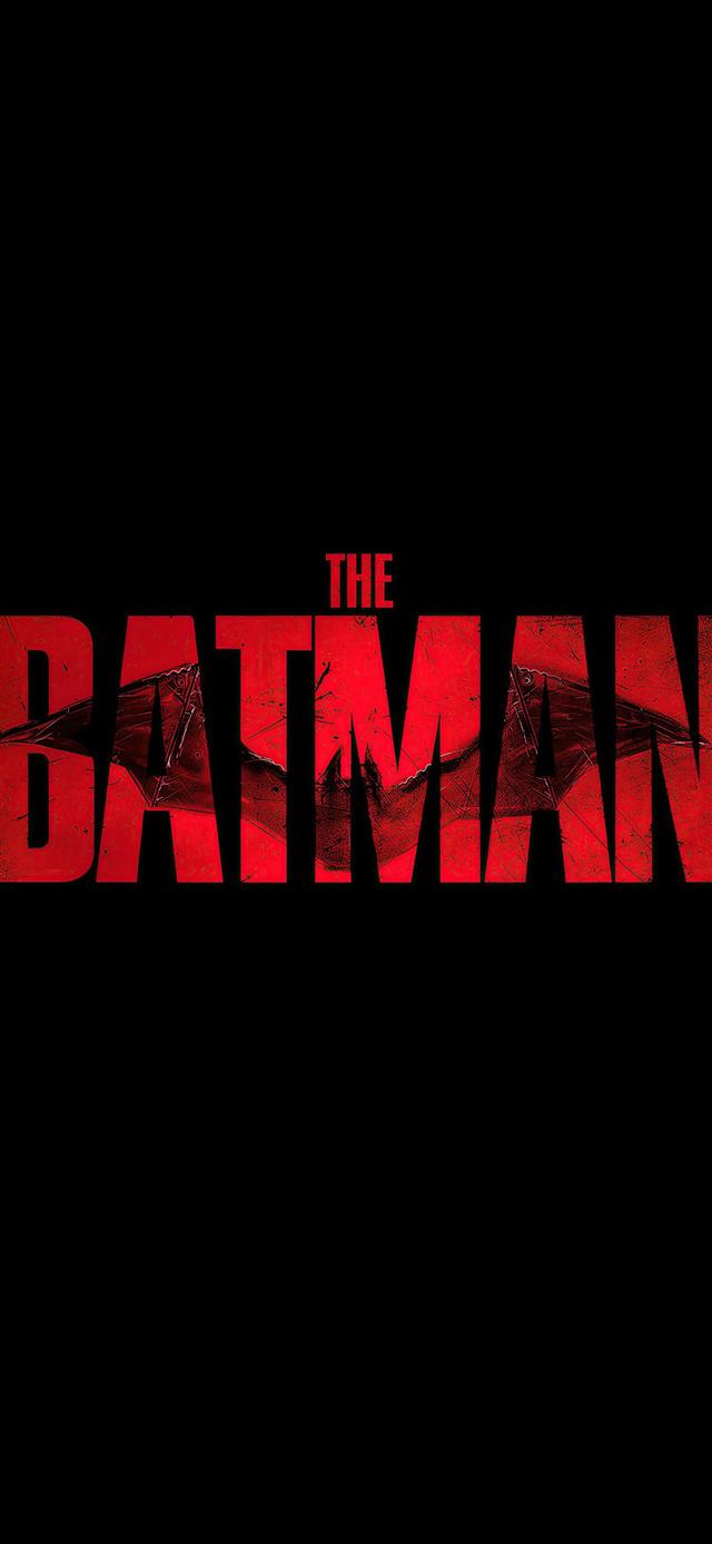 1125x2436 the batman logo 2021 8k -  iPhone X Wallpaper