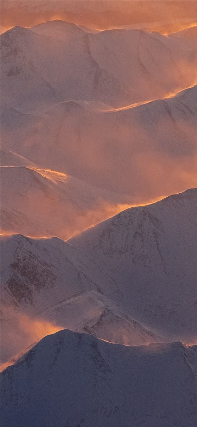 1125x2436 alaska mountains range morning - mountains iPhone X Wallpaper