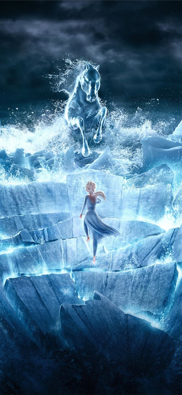 1125x2436 frozen 12k - animated movies iPhone X Wallpaper