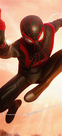 4k marvels spiderman miles morales wallpaper