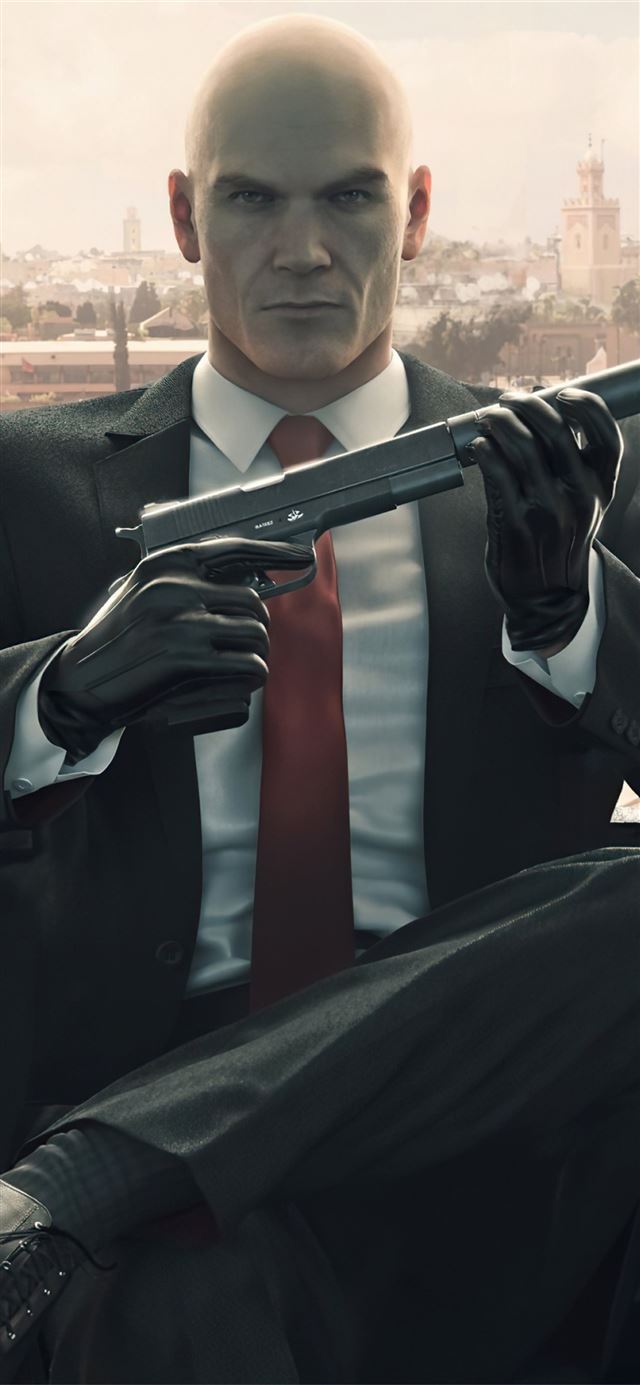 1125x2436 hitman 2020 game - hitman iPhone X Wallpaper