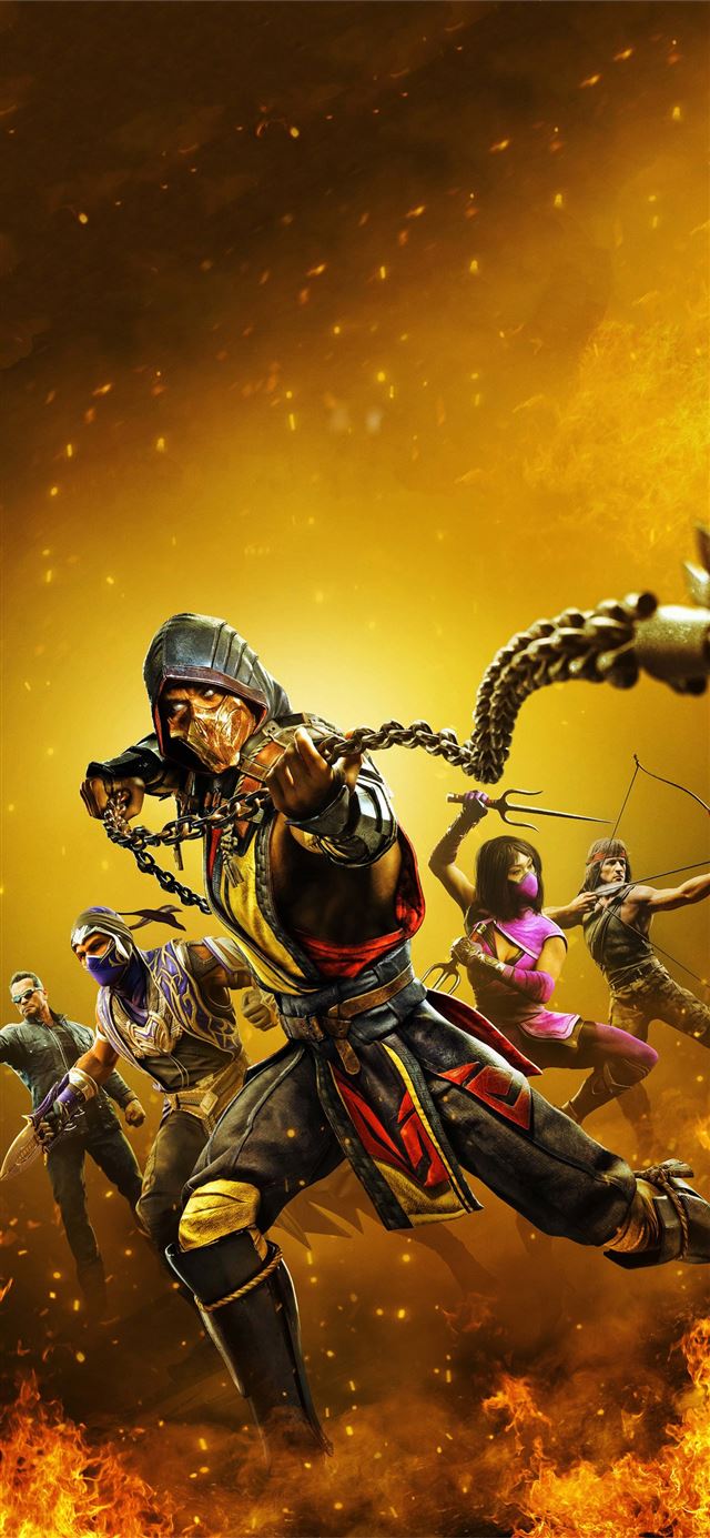 1125x2436 2020 mortal kombat 11 4k - 2020 games iPhone X Wallpaper