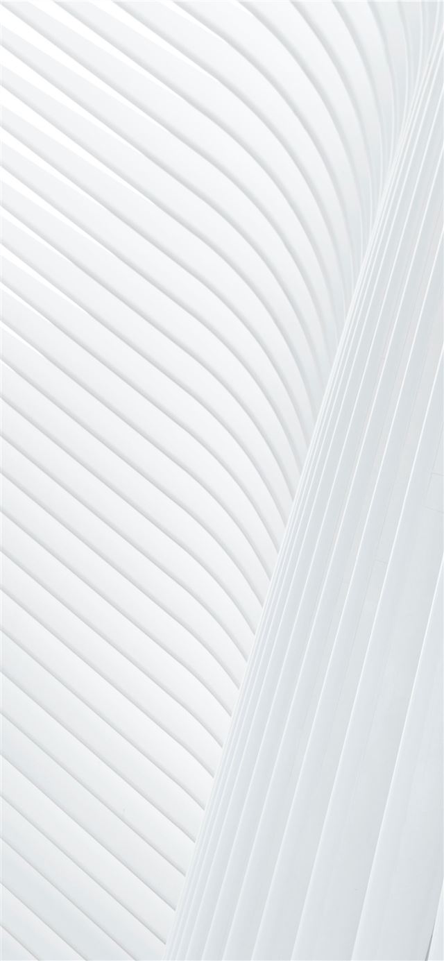 1125x2436 A white stripe pattern made up of concrete facade ... - pattern iPhone X Wallpaper