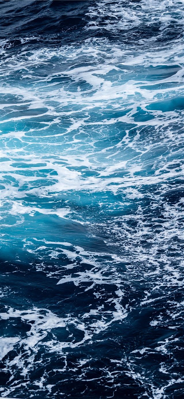1125x2436 calm body of water close up photo - pattern iPhone X Wallpaper