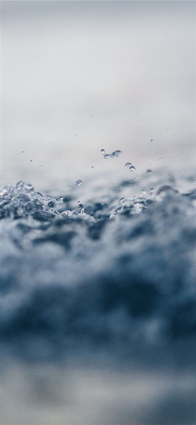 1125x2436 closeup photo of water -  iPhone X Wallpaper