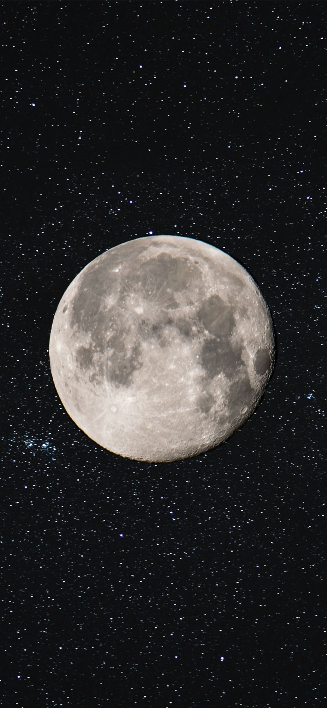 Earth's Moon iPhone X wallpaper 