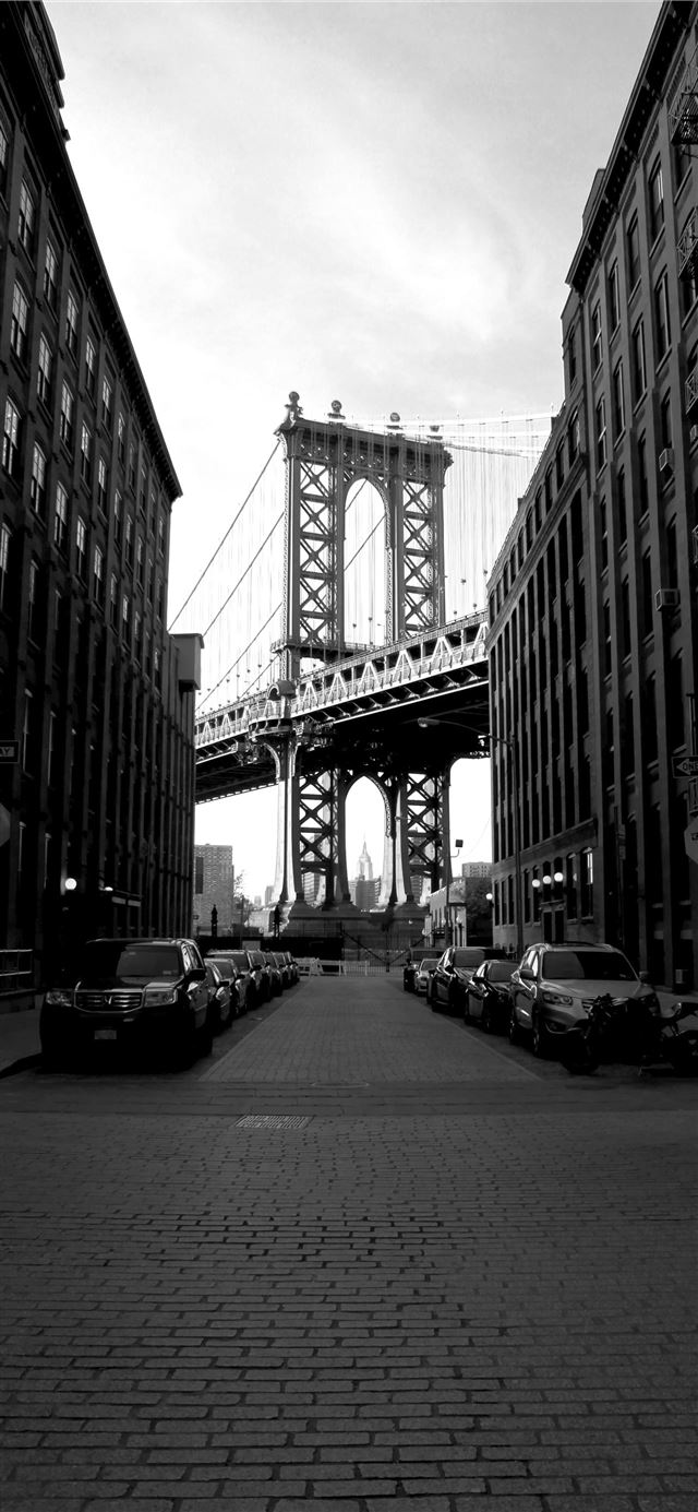 1125x2436 Manhattan Bridge - city iPhone X Wallpaper