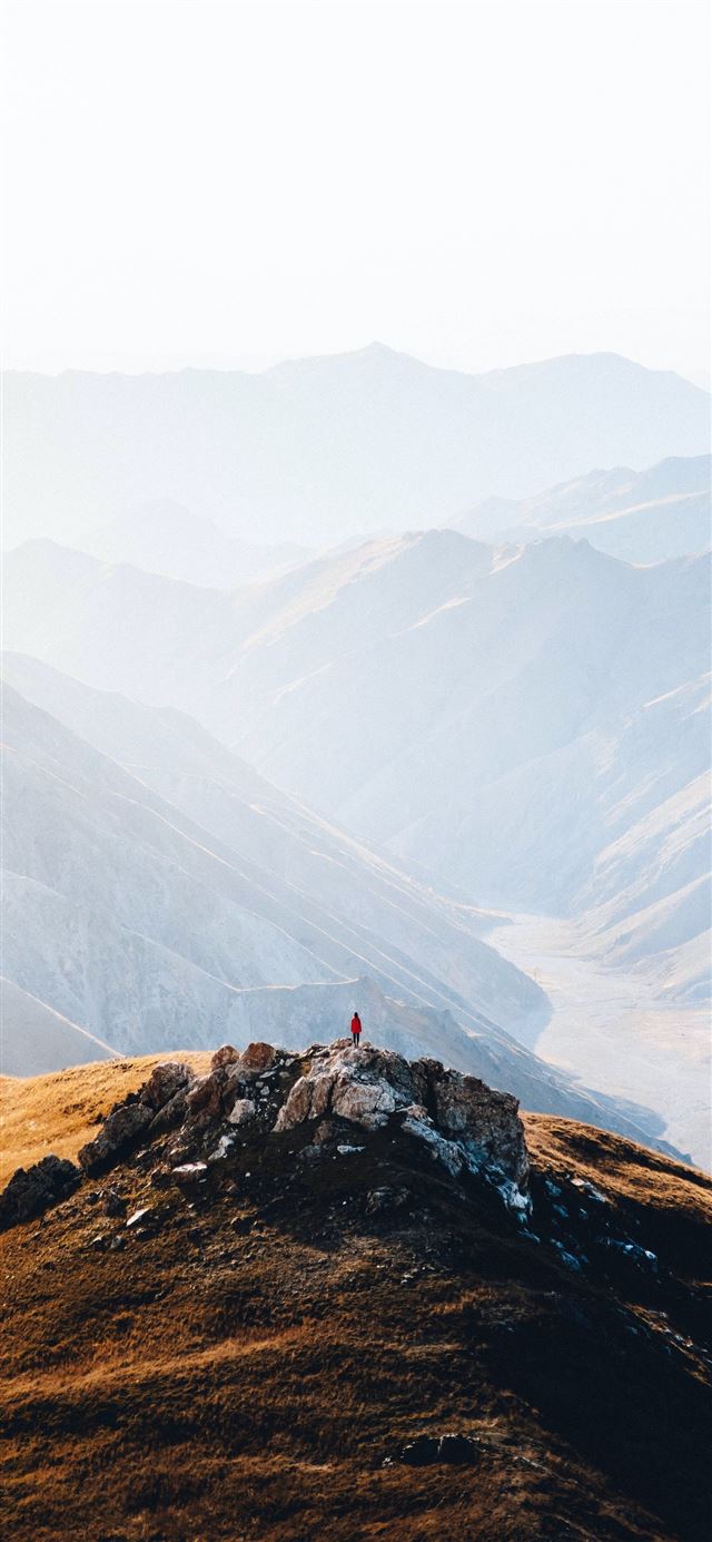 1125x2436 brown mountains - mountain iPhone X Wallpaper