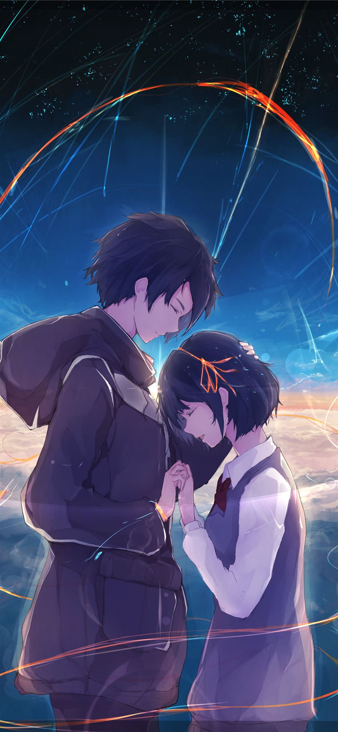 Anime  Kimi No Na Wa Sky View HD wallpaper download