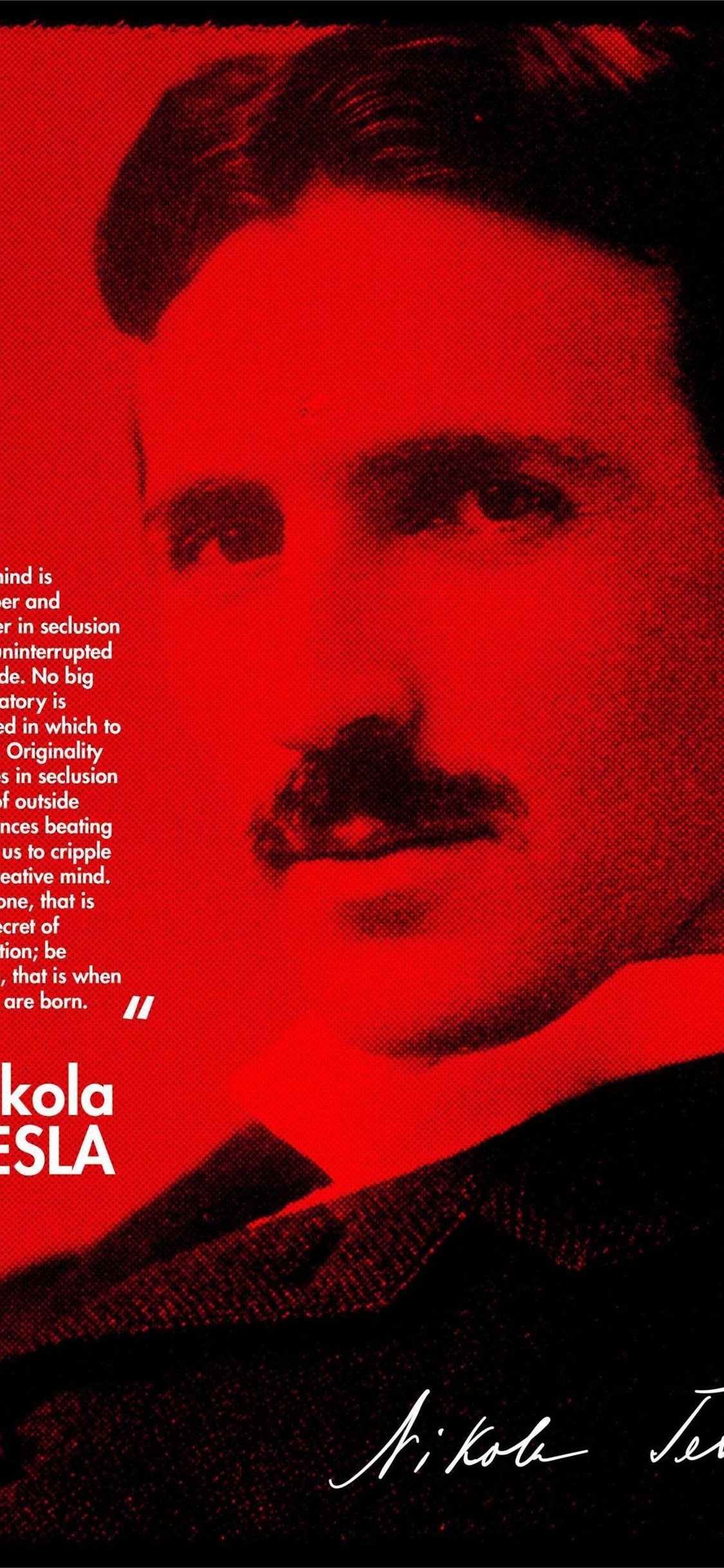 Nikola Tesla Quotes Top Free Nikola Tesla Quotes B... iPhone Wallpapers  Free Download