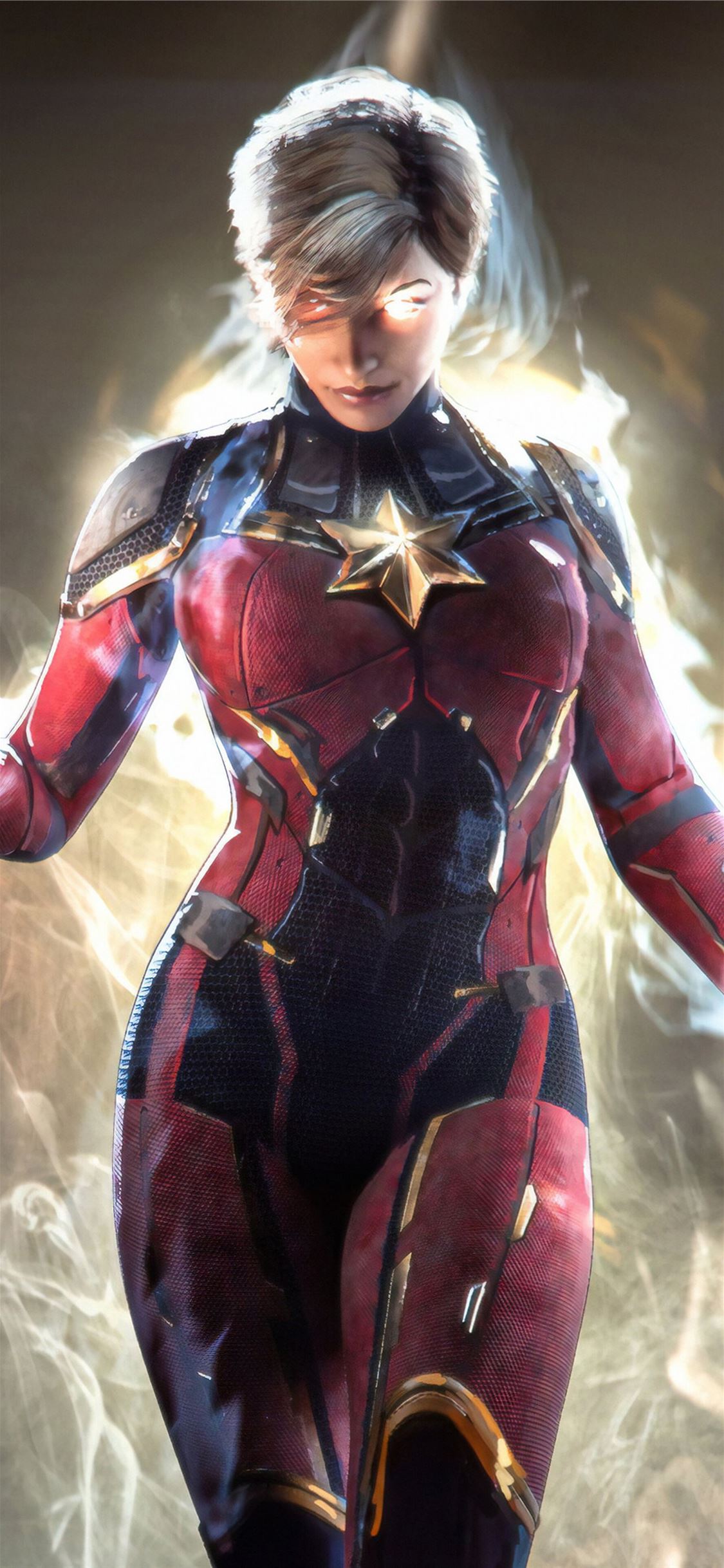 Captain Marvel 4K wallpaper