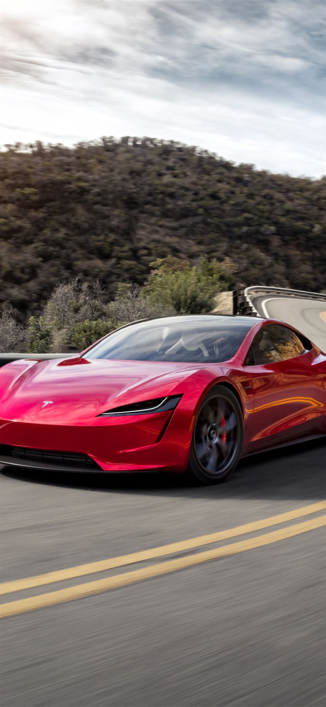 Tesla Roadster Iphone Wallpapers Free Download