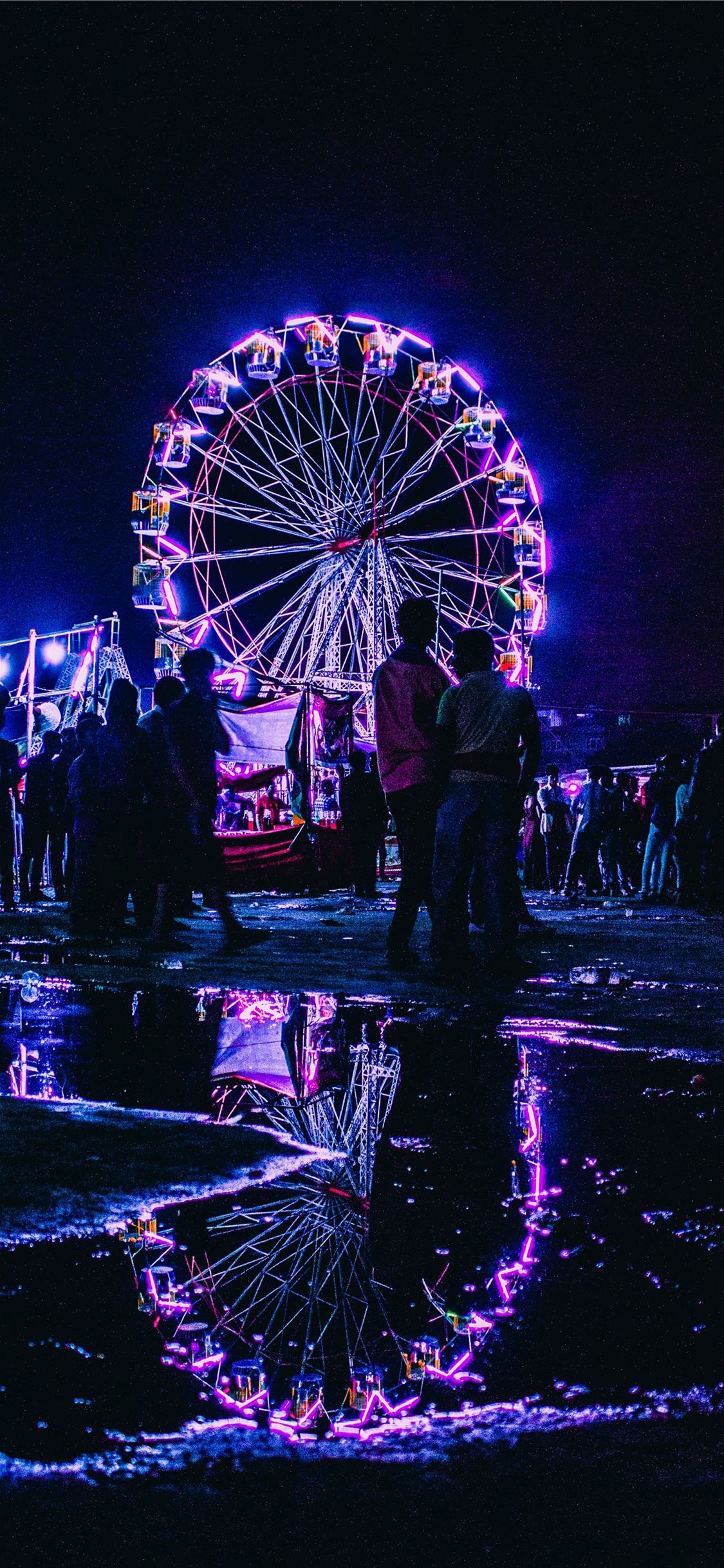 Carnival At Night Aesthetic Wallpapers  Wallpaper Cave