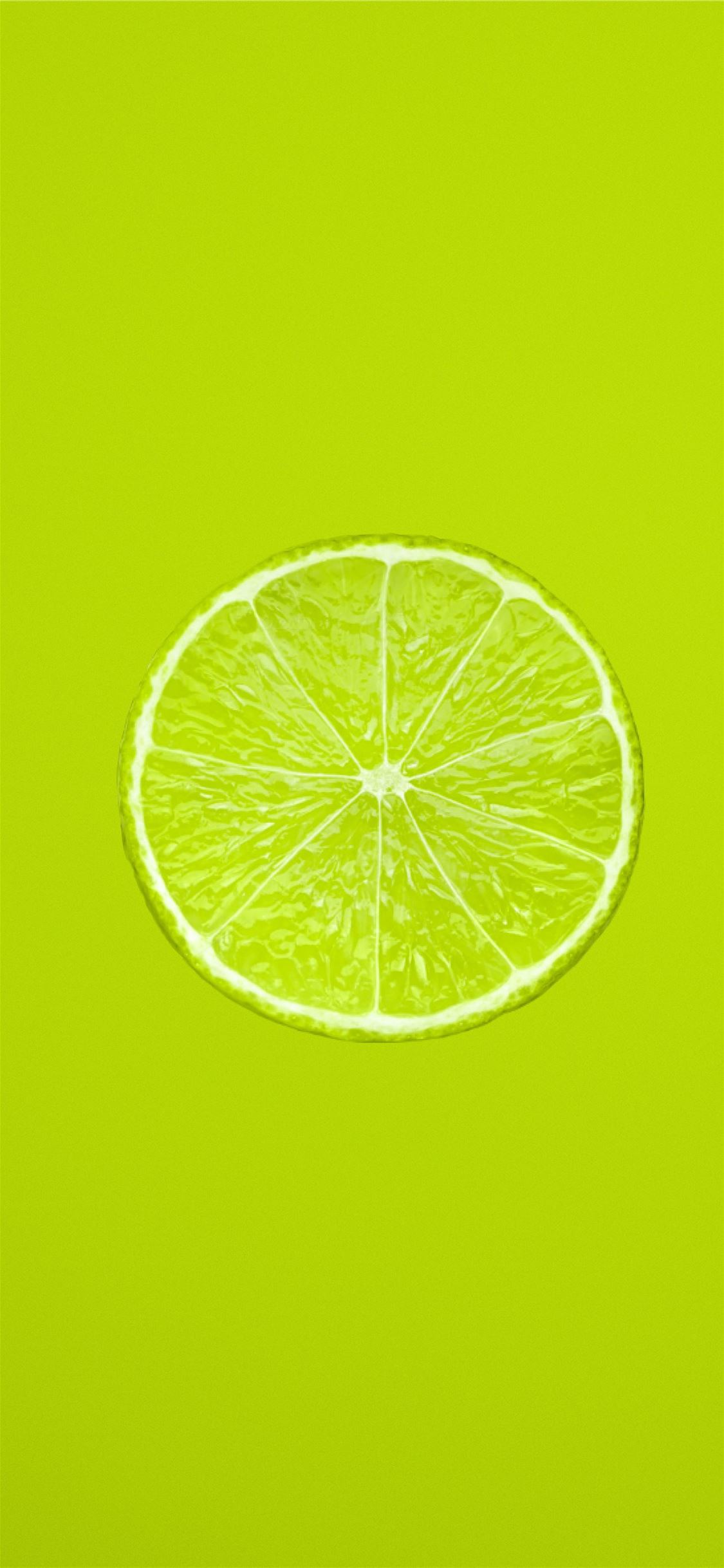 yellow lemon fruit on green background iPhone Wallpapers Free Download