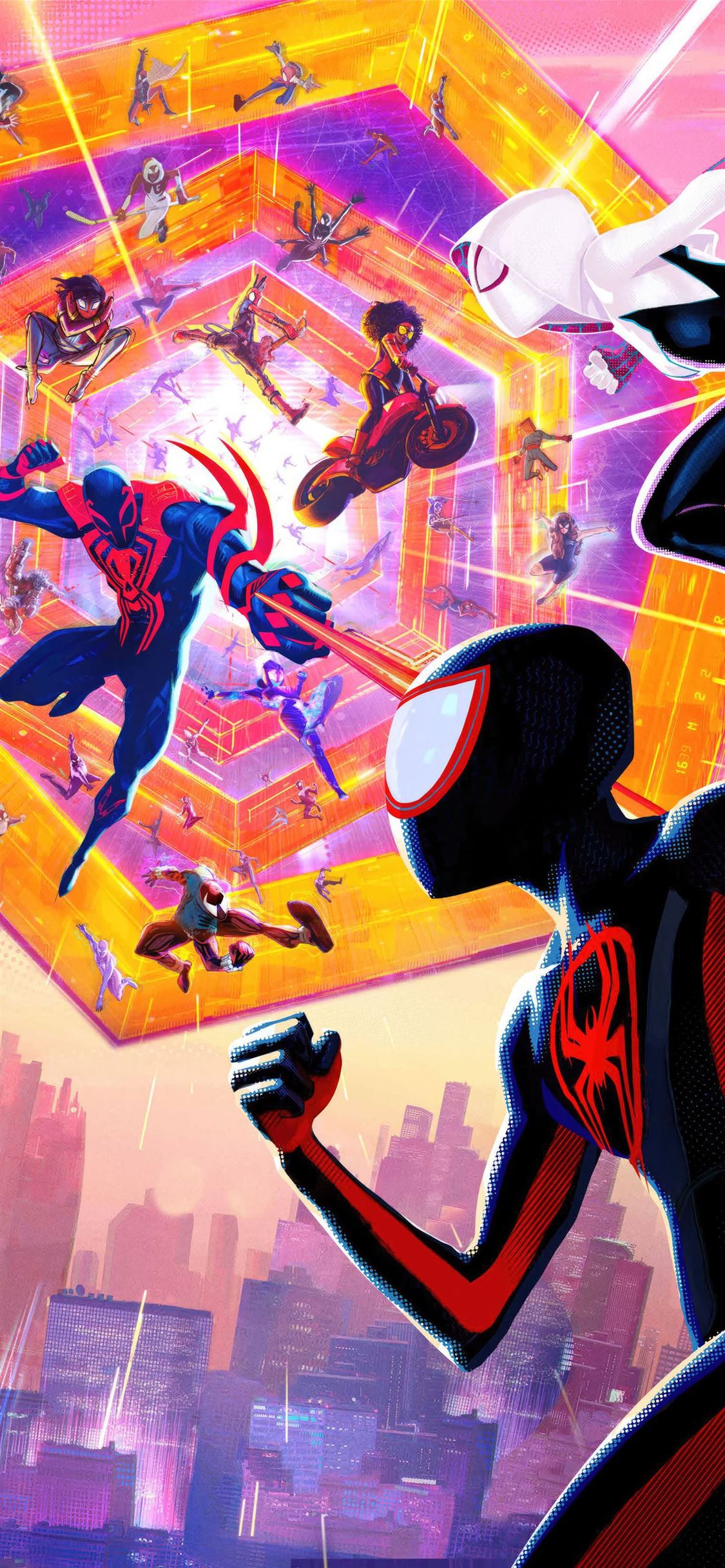 Spiderman Across The Spider Verse IPhone Wallpaper HD - IPhone