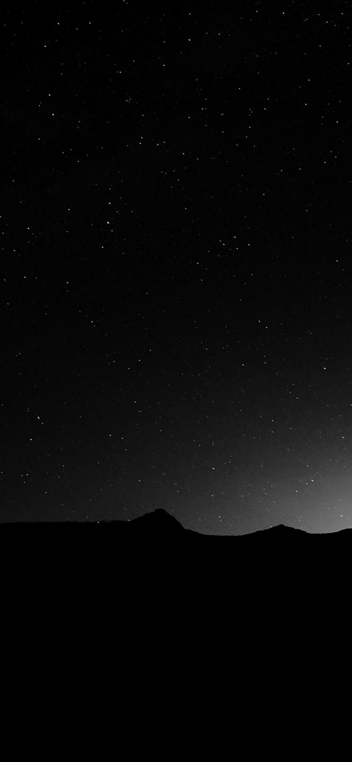 Download Dark Phone Night Sky With Stars Wallpaper