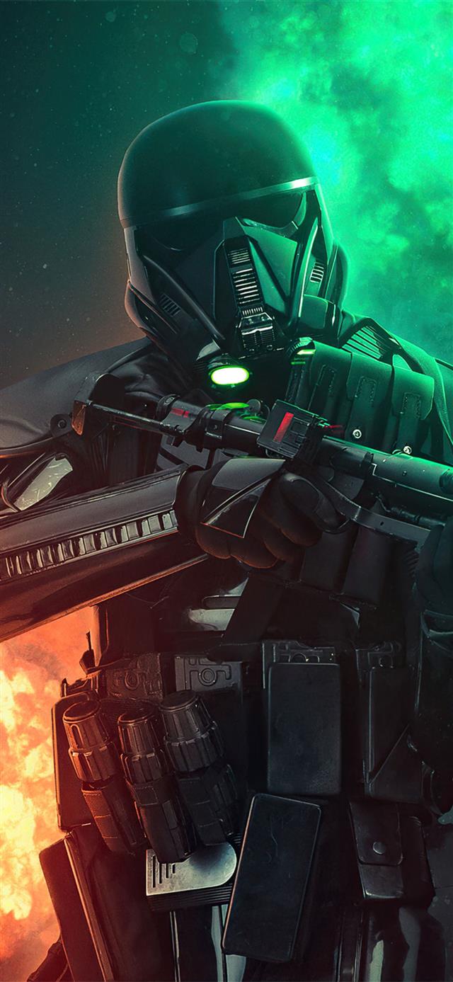 1125x2436 shadow stormtrooper -  iPhone X Wallpaper