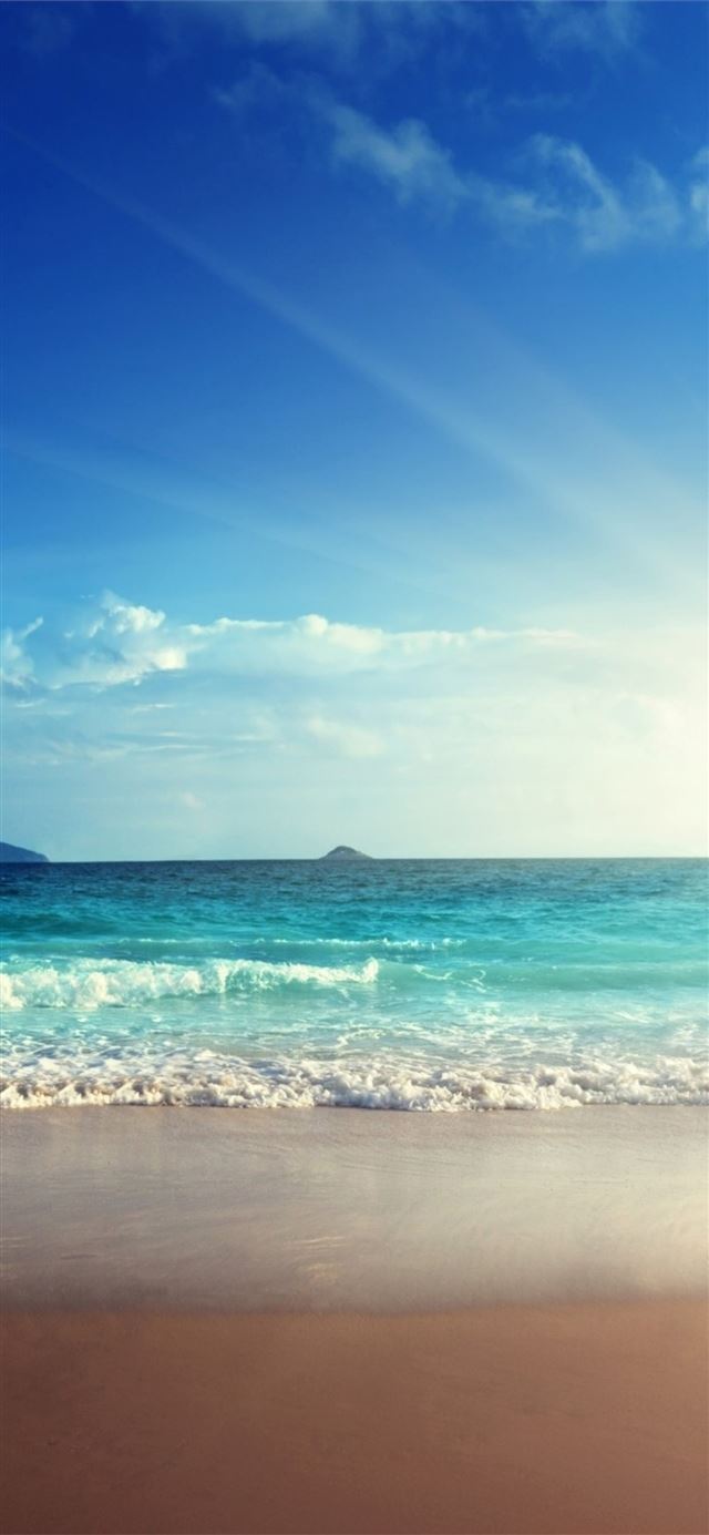 1125x2436 sea view clear sky - sky iPhone X Wallpaper