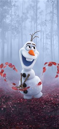 olaf in frozen 2 wallpaper