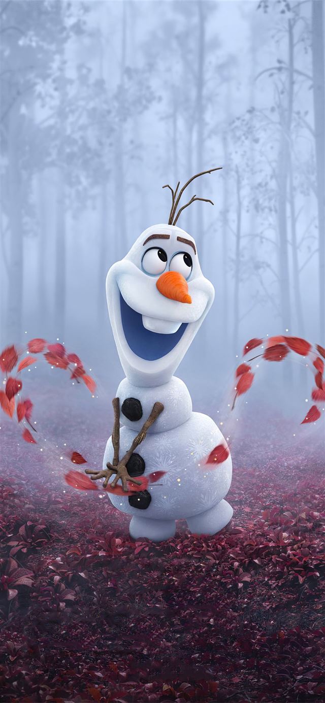 1125x2436 olaf in frozen 2 - 2019 movies iPhone X Wallpaper