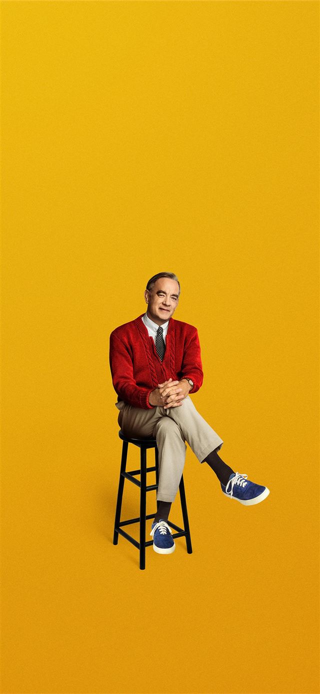 1125x2436 a beautiful day in the neighborhood 2019 4k - tom hanks iPhone X Wallpaper