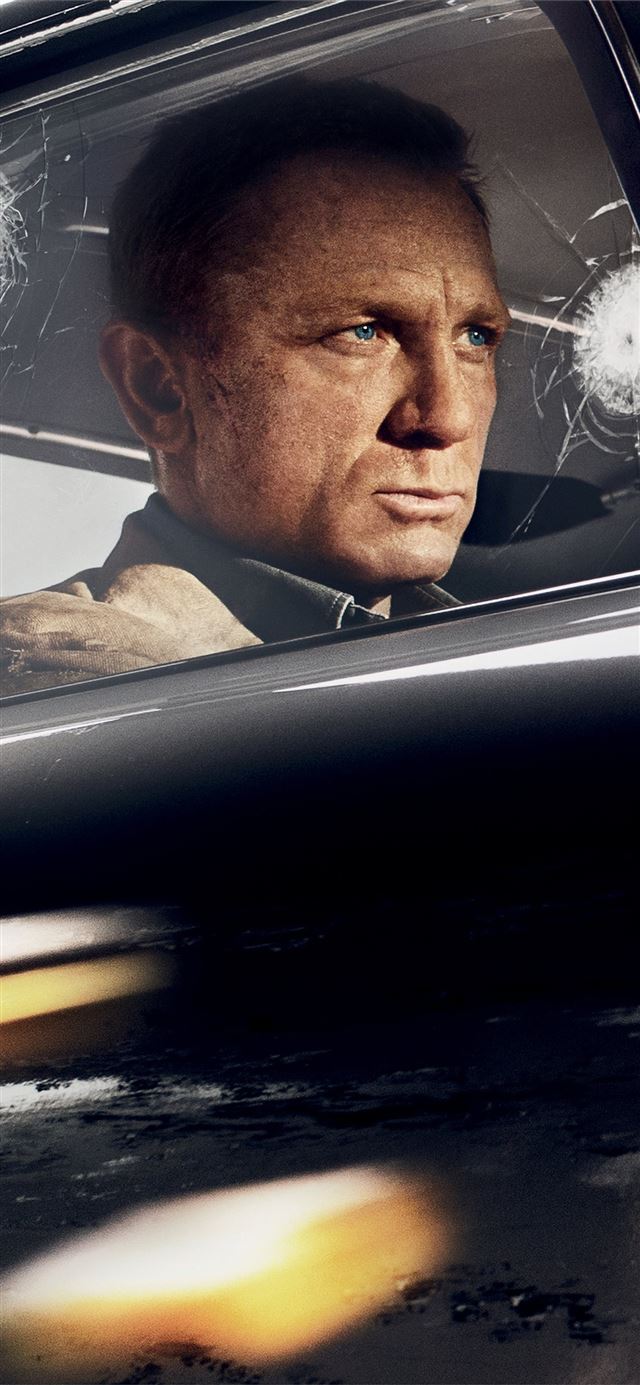 1125x2436 no time to die 2020 5k 2021 -  iPhone X Wallpaper