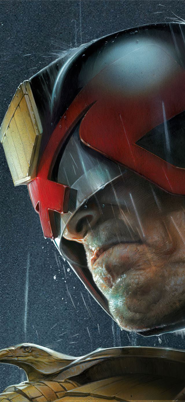 1125x2436 judge dredd -  iPhone X Wallpaper