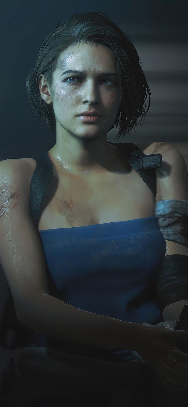 1125x2436 v for valentine resident evil 3 remake 4k - resident evil 3 iPhone X Wallpaper