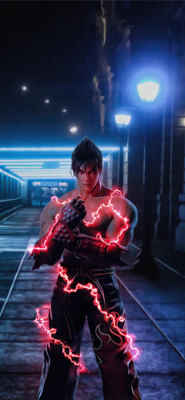 1125x2436 tekken 7 jin kazama - ps games iPhone X Wallpaper