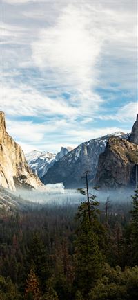 yosemite valley beautiful view wallpaper