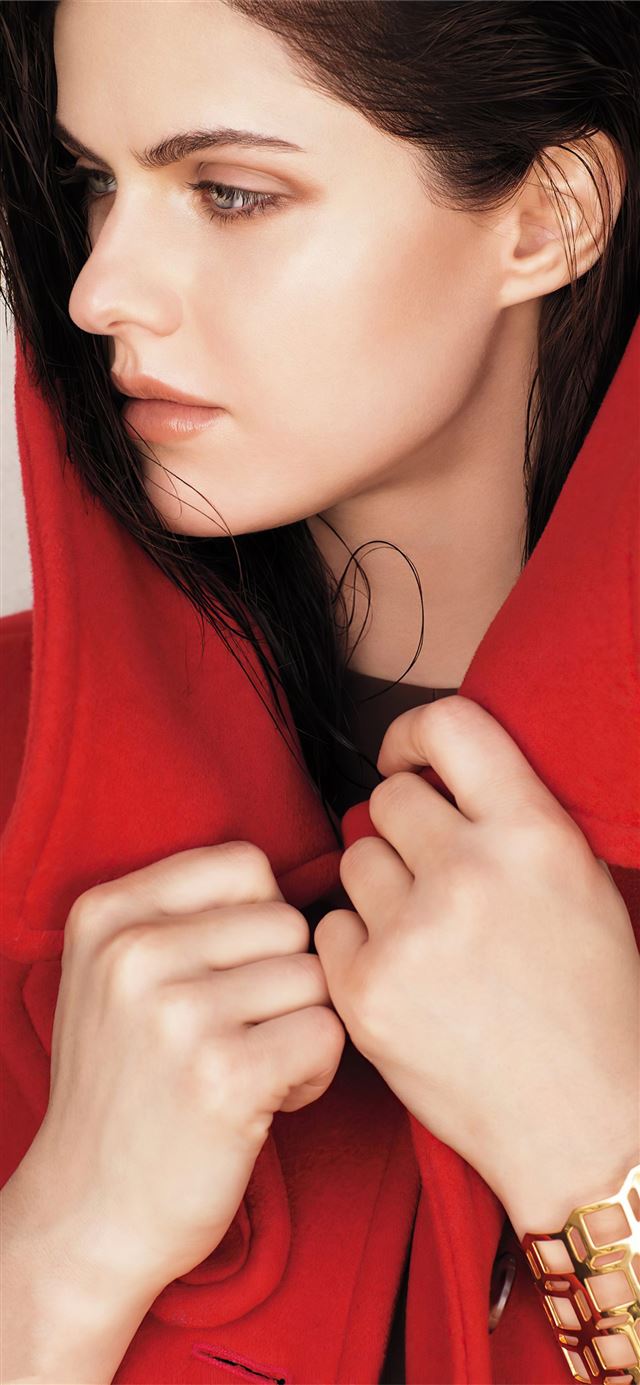 1125x2436 alexandra daddario instyle 2020 - girls iPhone X Wallpaper