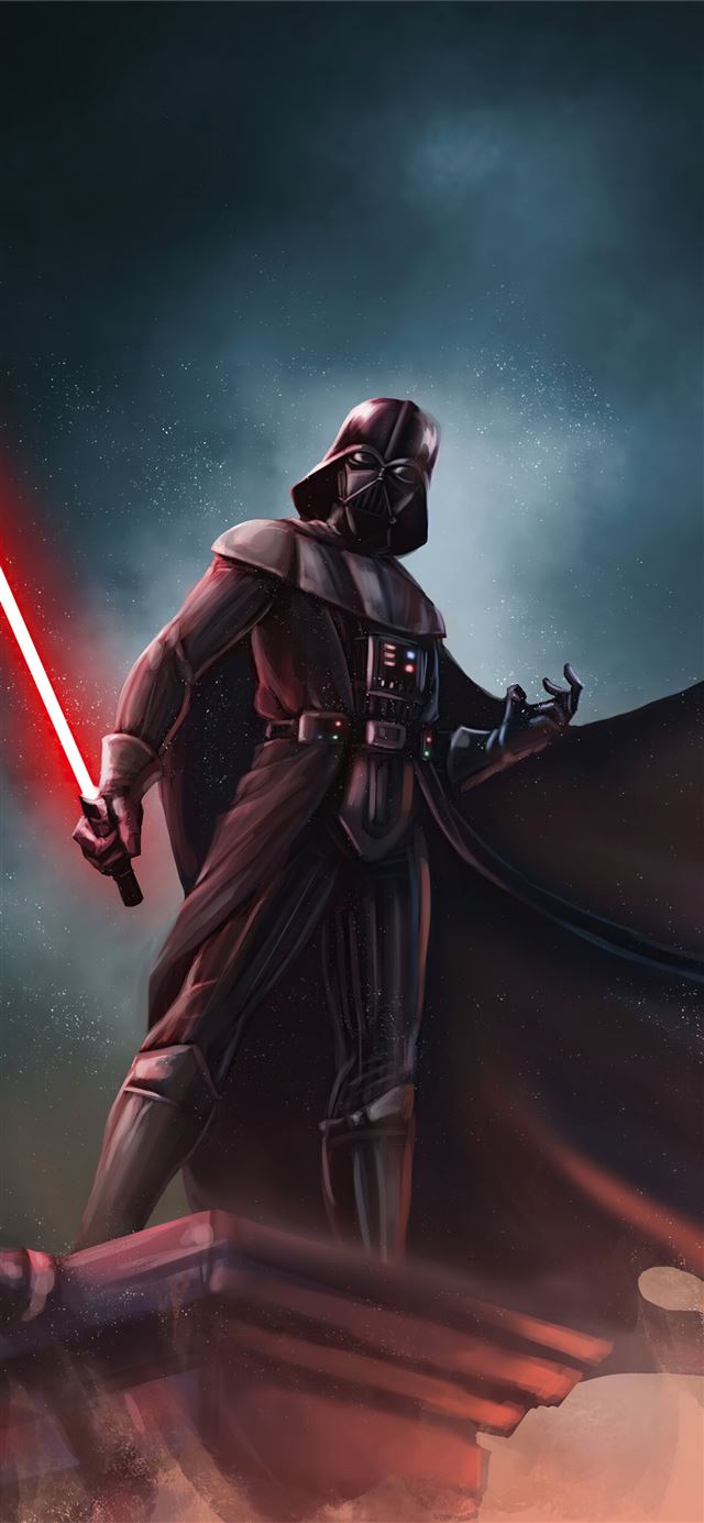 1125x2436 4k darth vader 2020 - artstation iPhone X Wallpaper