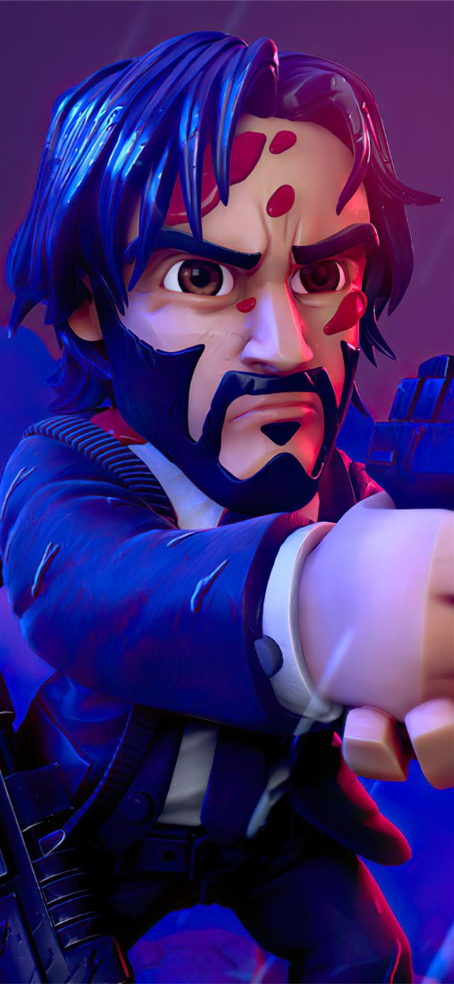 1125x2436 john wick firing - john wick iPhone X Wallpaper