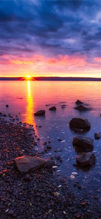 sunrise at seal rock wallpaper