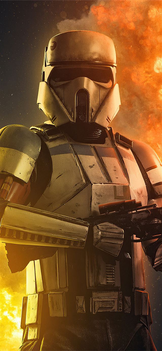 1125x2436 stormtrooper corp 4k - star wars iPhone X Wallpaper