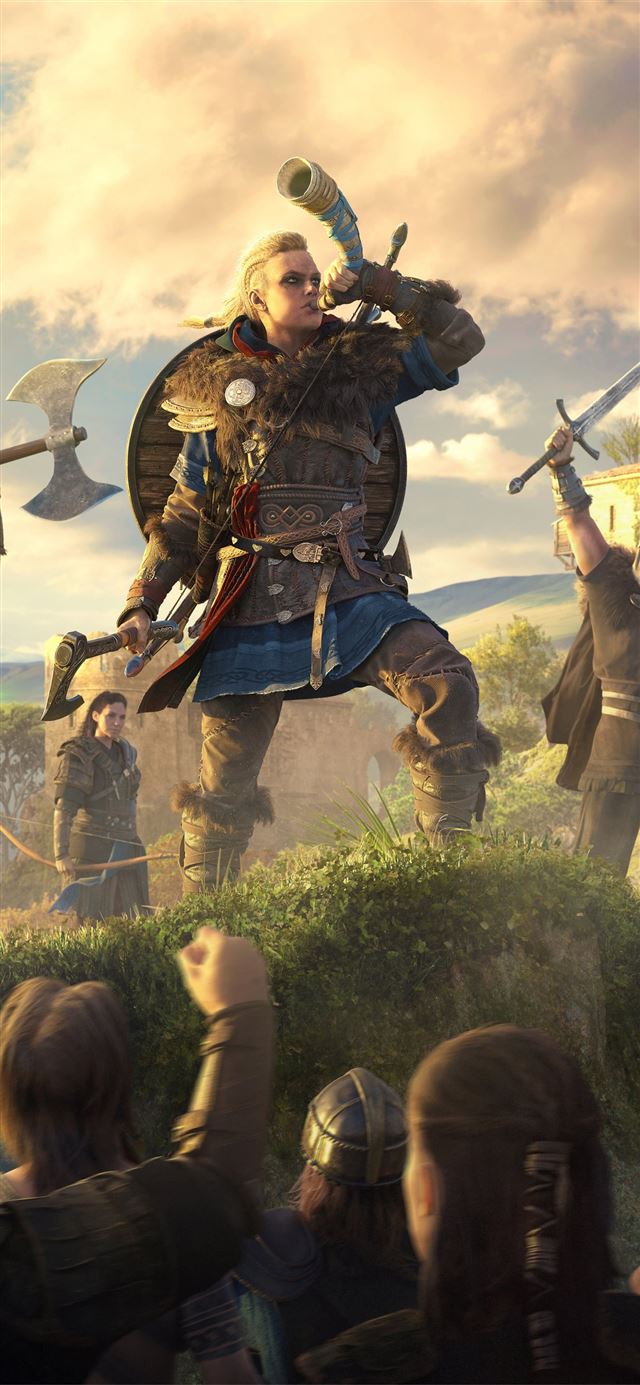 1125x2436 assassins creed valhalla 12k game - ps5 games iPhone X Wallpaper